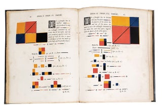 Item nr. 168501 The First Six Books of Euclid With Coloured Diagrams. EUCLID, Oliver Byrne