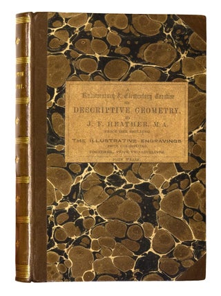 Item nr. 168596 An elementary treatise on descriptive geometry with a theory of shadows and of...