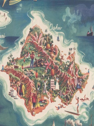 The Dole Map of the Hawaiian Islands