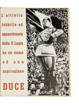 Item nr. 169110 Federazione dei Fasci di Combattimento di Bologna Decima Legio X Legio. BOLOGNA,...