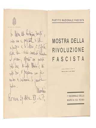 Mostra della Rivoluzione Fascista.