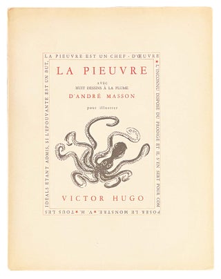 Item nr. 169270 La Pieuvre avec huit dessins à la plume d'André Masson pour illustrer Victor...