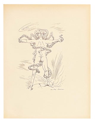 La Pieuvre avec huit dessins à la plume d'André Masson pour illustrer Victor Hugo