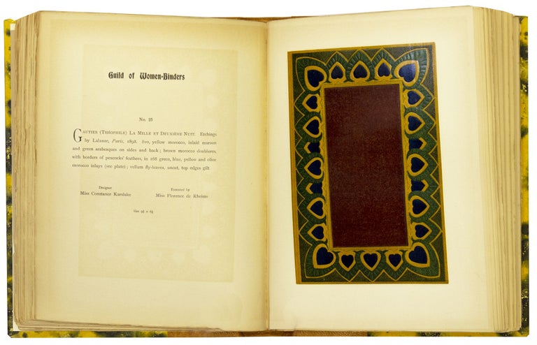 Item nr. 169635 The Bindings of To-morrow. A record of the work of the Guild of Women-Binders and of the Hampstead Bindery. G. Eliot ANSTRUTHER.
