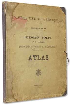 Item nr. 169861 Statistique de la Belgique :Agriculture : Recensement General de 1895 : Atlas....