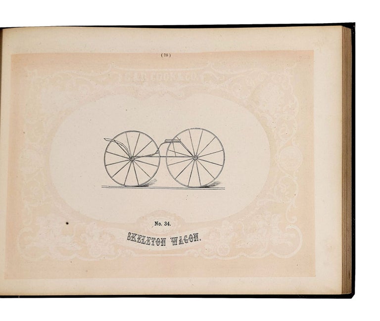 Item nr. 170108 Illustrated Catalog of Carriages. G. D. Cook, Co.
