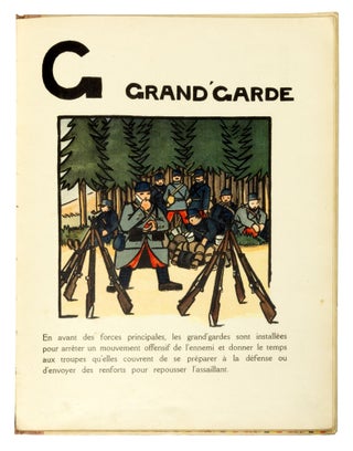 Alphabet de la grande guerre, Alphabet of the Great War 1914 - 1916