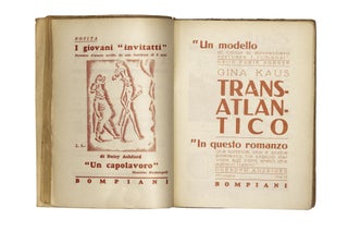 Almanacco letterario Bompiani. 1933