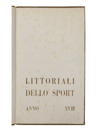 Littoriali dello sport anno XVII