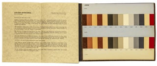 Item nr. 171203 Die Farbenklaviaturen. Musterbuch von gebrauchsfertigen "Oelfarbenanstrich in...