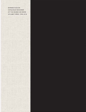 Item nr. 171295 ED RUSCHA: Catalogue Raisonne of the Works on Paper. Volume 3: 1998-2018. Lisa...