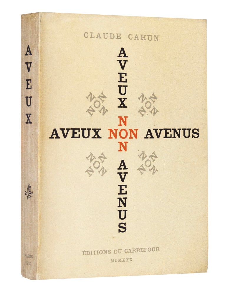 Item nr. 171303 Aveux Non Avenus. CLAUDE CAHUN.