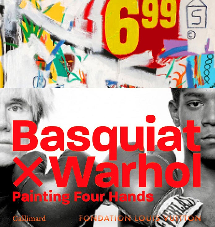 Item nr. 171392 BASQUIAT x WARHOL Paintings 4 Hands. Fondation Louis Vuitton Paris.
