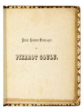 Petite Histoire grotesque de Pierrot goulu