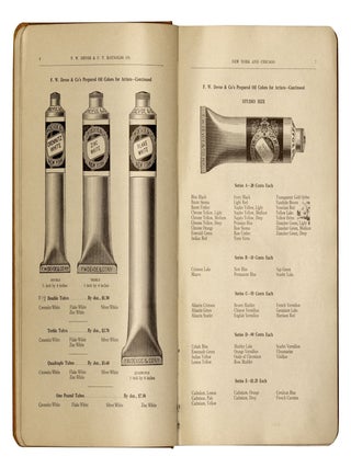 Item nr. 171578 Catalogue of Artists' Materials and Architects' Supplies. DEVOE, REYNOLDS Co