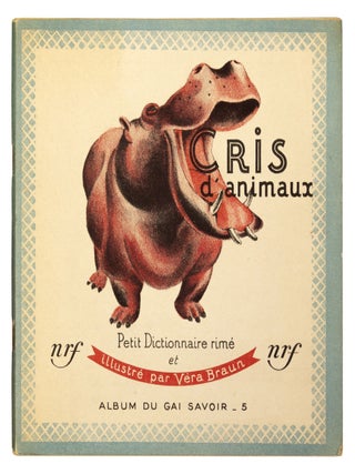 Item nr. 171678 Cris d'animaux. Véra BRAUN