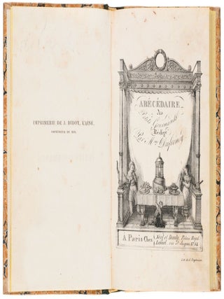 Item nr. 171685 Abécédaire des petits gourmands. Adélaïde-Gillette DUFRENOY