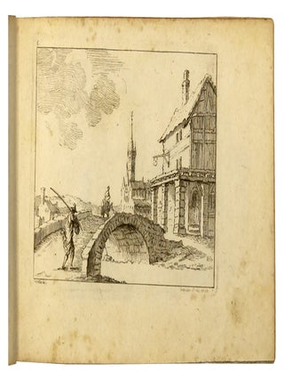 Livre de Paisages pour apprendre a desseigner a la Plume. Inventees par Perelle et grave par Huquier. Tire du Cabinet de M. Dargenville.