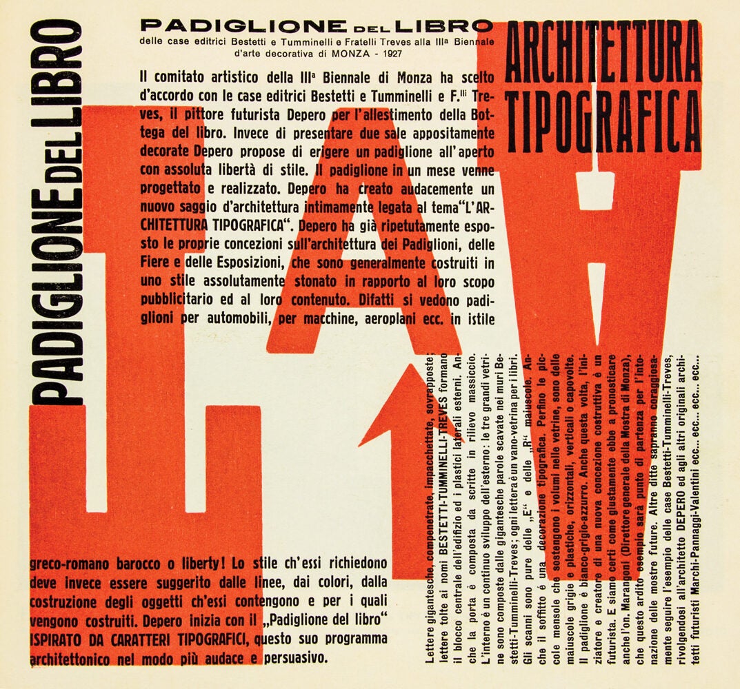Depero Futurista | Fortunato DEPERO