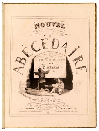 Item nr. 172177 Nouvel Abecedaire en Enigmes. V. ADAM