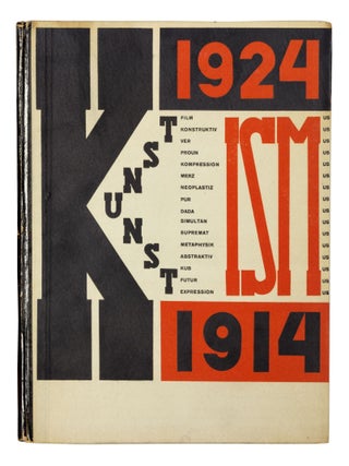 Item nr. 172290 Die Kunstismen. El LISSITZKY, El Lissitzky, Hans Arp