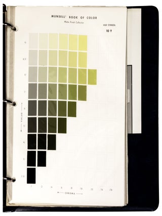 Item nr. 172638 Munsell Book of Color: Matte Finish Collection, removable Samples in a Binder....