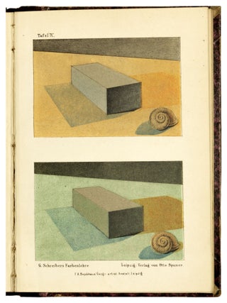 Item nr. 172671 Die Farbenlehre. F&uuml;r Archtitekten, Maler, Techniker und Bauhandwerker. Guido...