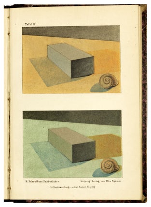 Item nr. 172671 Die Farbenlehre. Für Archtitekten, Maler, Techniker und Bauhandwerker. Guido...