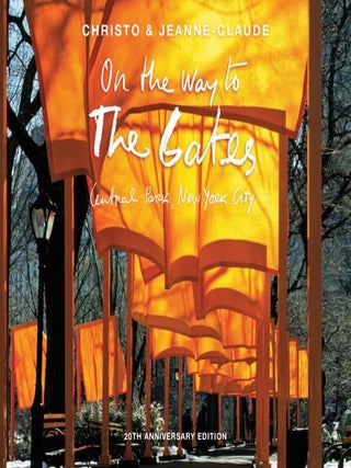 Item nr. 172946 CHRISTO AND JEANNE-CLAUDE: On the Way to The Gates, Central Park, New York City:...
