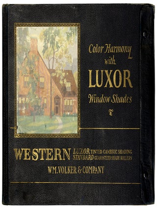 Item nr. 172980 Color Harmony with Luxor Window Shades. THE WESTERN SHADE CLOTH COMPANY