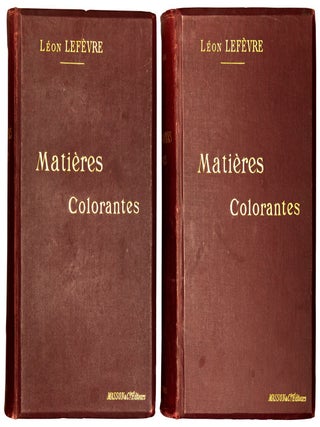 Item nr. 172999 Trait&eacute; des mati&egrave;res colorantes organiques artificielles de leur pr&eacute;paration...