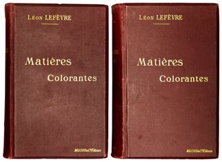 Item nr. 172999 Traité des matières colorantes organiques artificielles de leur préparation...