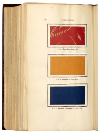 Trait&eacute; des mati&egrave;res colorantes organiques artificielles de leur pr&eacute;paration industrielle et de leurs applications. 2 Volumes