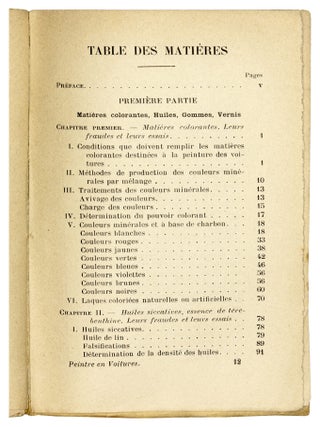 Nouveau Manuel du Peintre en Voitures, Vagons, Omnibus, Tramways