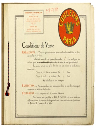 Couleurs-Paris. Couleurs pour la Peinture et toutes Industries