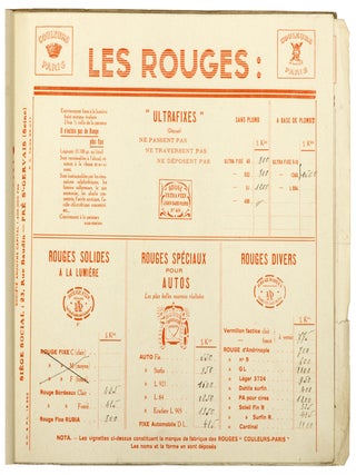 Couleurs-Paris. Couleurs pour la Peinture et toutes Industries