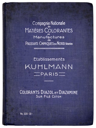 Item nr. 173014 Colorants diazol, diazamine et paradiazol sur file&acute; coton. COMPAGNIE NATIONALE...