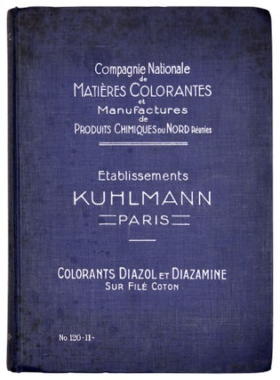 Item nr. 173014 Colorants diazol, diazamine et paradiazol sur file´ coton. COMPAGNIE NATIONALE...