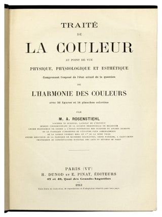 Traite de La Couleur