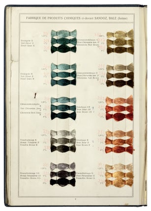 Viscose: Direktfarbstoffe. Colorants directs. direct colours