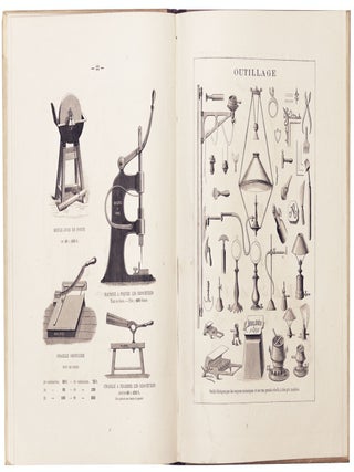 Outillage Typographique: La Brochure, La Réliure... catalogue et prix courants.