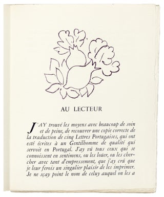 Lettres Portugaises.