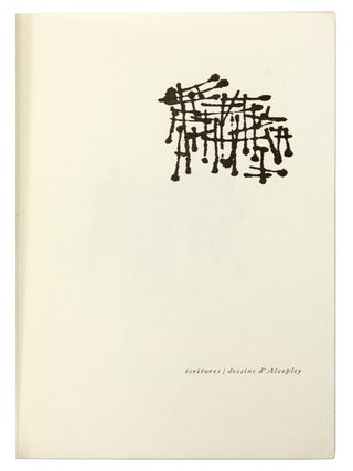 écritures, dessins / drawings / zeichnungen, ALCOPLEY