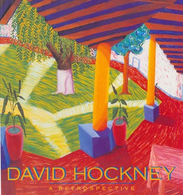Item nr. 19673 DAVID HOCKNEY: A Retrospective. Los Angeles. County Museum of Art, Maurice Tuchman, S. Barron, New York. Metropolitan, organizers.