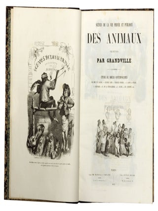 Item nr. 24580 Scenes de la vie privee et publique des animaux. J.-J GRANDVILLE