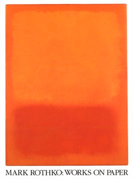 Item nr. 2641 MARK ROTHKO: Works on Paper. Bonnie Clearwater