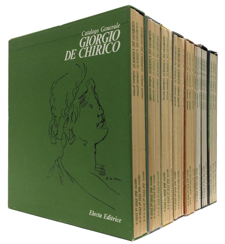 Item nr. 26901 GIORGIO de CHIRICO. Catalogue Raisonne. Claudio Bruni Sakraischik.