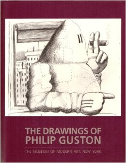 Item nr. 30335 The Drawings of PHILIP GUSTON. Magdalena Dabrowski, New York. MOMA