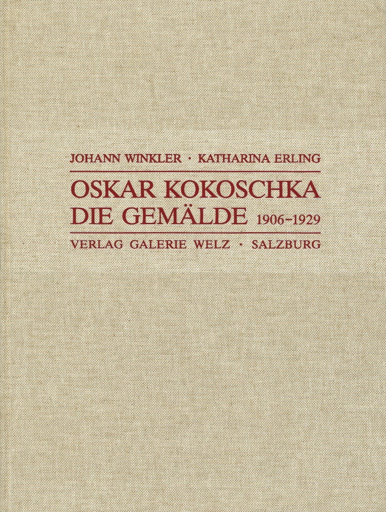 Item nr. 43446 OSKAR KOKOSCHKA: Die Gemalde, Band 1:1906-1929. Joahnn Winkler, Katharina Erling.