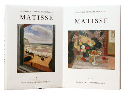 Item nr. 44197 MATISSE: Henri Matisse chez Bernheim Jeune. Guy-Patrice Dauberville, Michel, Bernheim Jeune.